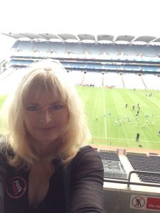 At Croke Park Stadium, home of Irish rugby